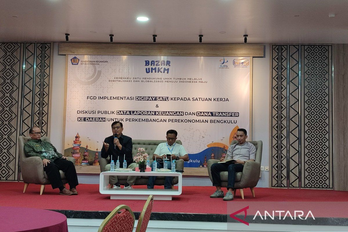 KPPN Bengkulu ungkap strategi agar pemda tidak tergantung dana pusat