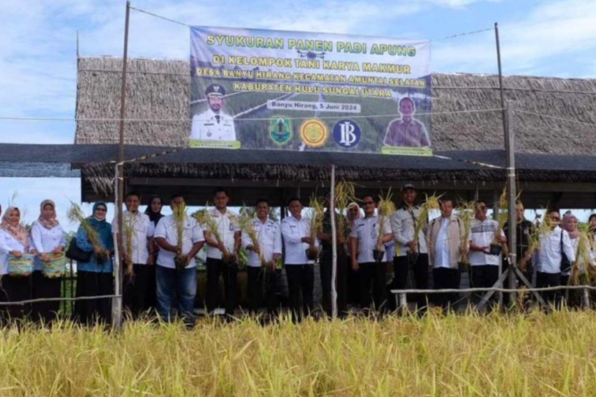 Pemkab HSU: Teknologi padi apung solusi atasi gagal panen