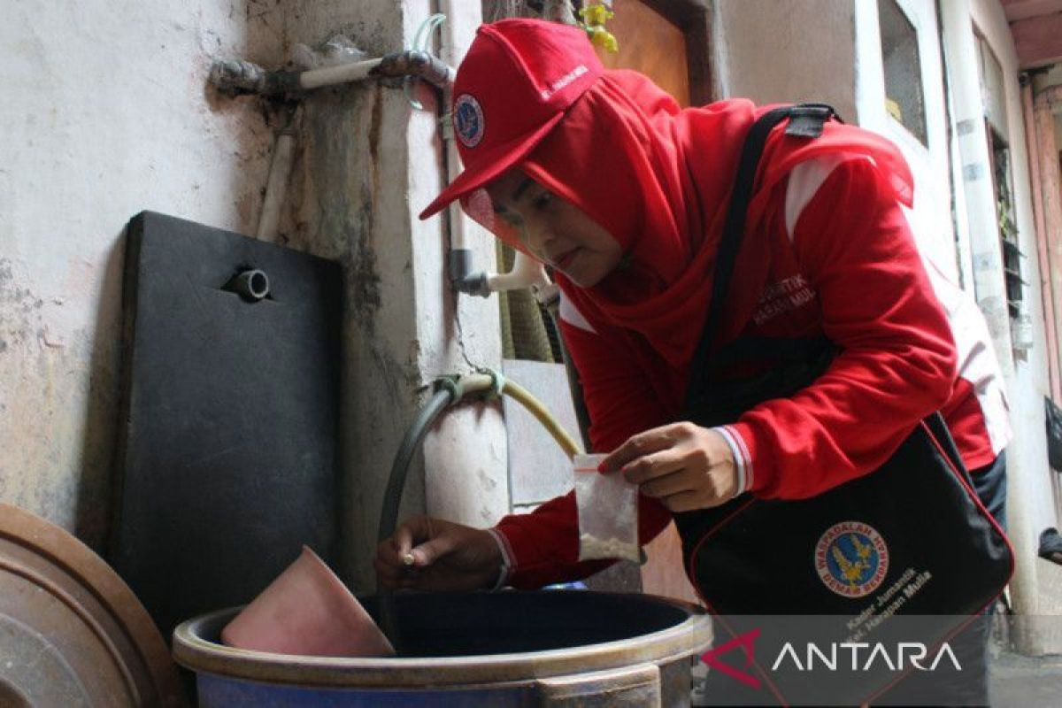 Cara cegah perkembangbiakan nyamuk perantara penularan dengue di rumah