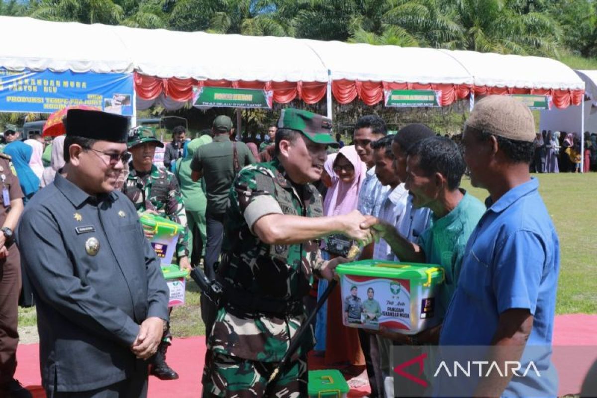 Pangdam IM: TMMD mantapkan ketahanan pangan, majukan ekonomi lokal dan perkuat pemerintah daerah