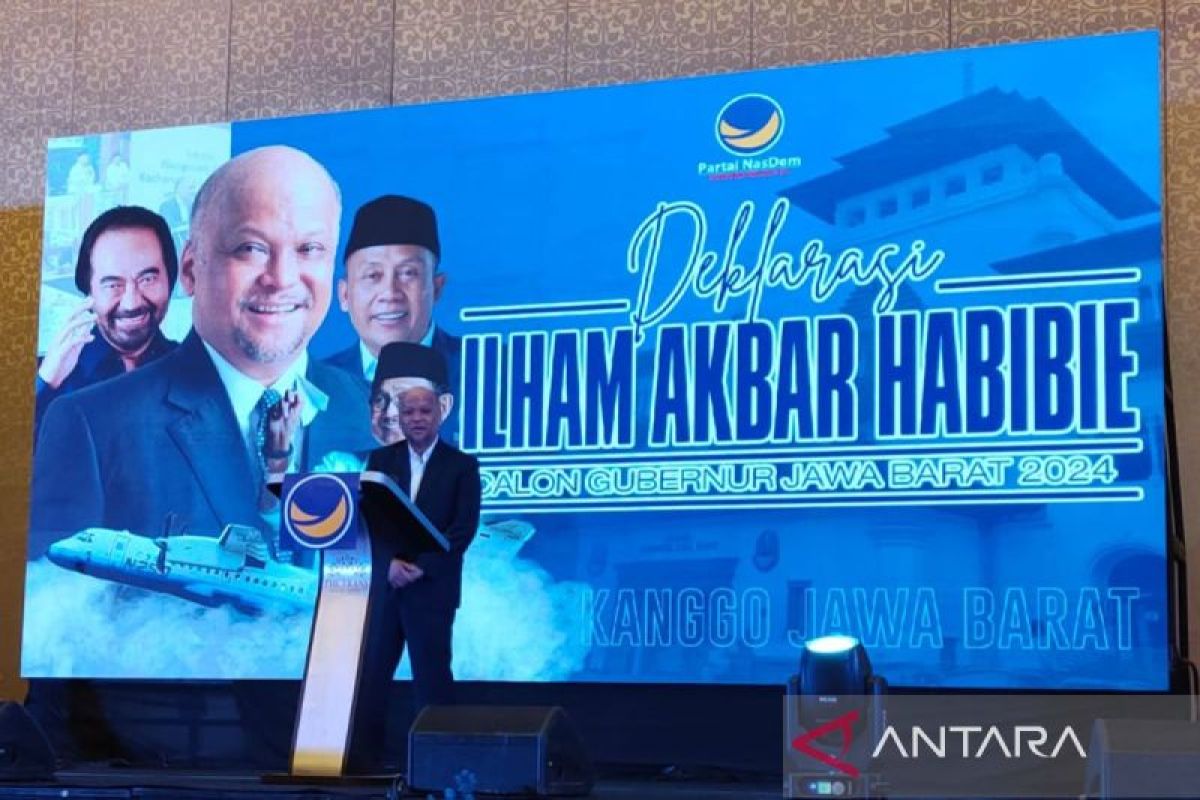 Ilham Habibie singgung histori keluarga setelah diusung Pilkada Jabar