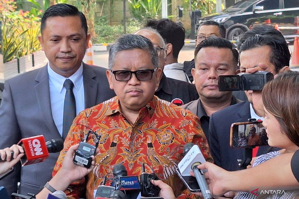 Penyidik KPK periksa Hasto Kristiyanto selama empat jam