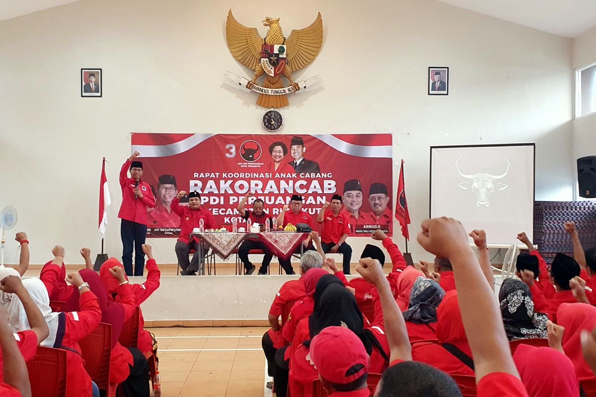 PDIP Surabaya instruksikan kader gotong royong menangkan Eri-Armuji