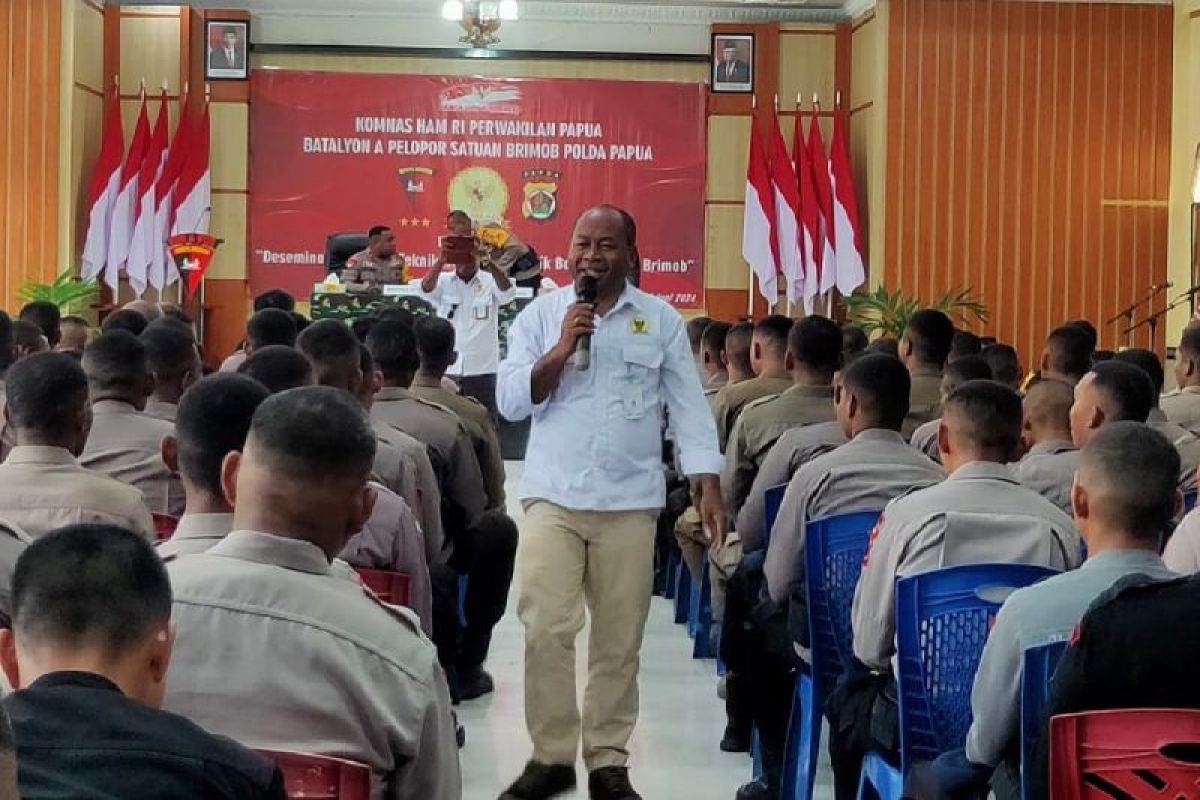 Komnas HAM Papua harapkan Brimob kedepankan negoisasi