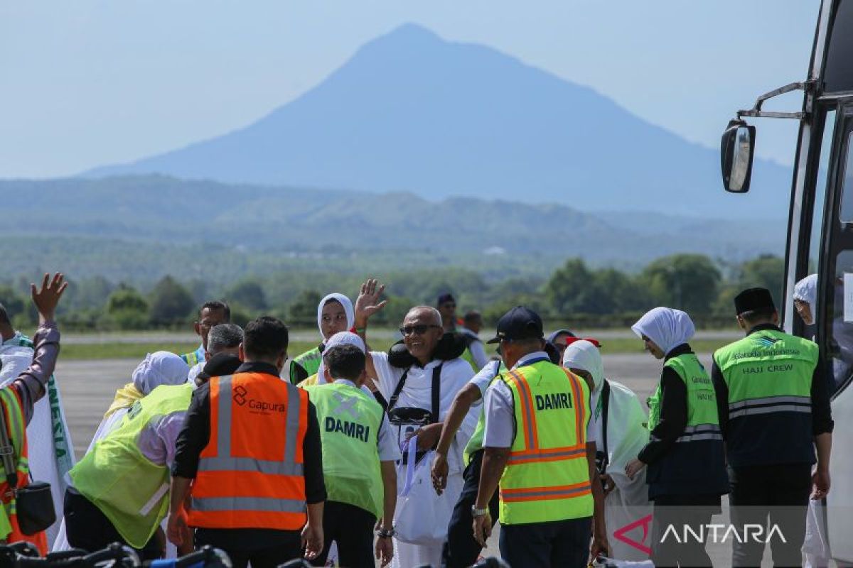 Kloter 12-BTJ Embarkasi Aceh jadi penutup keberangkatan haji Indonesia