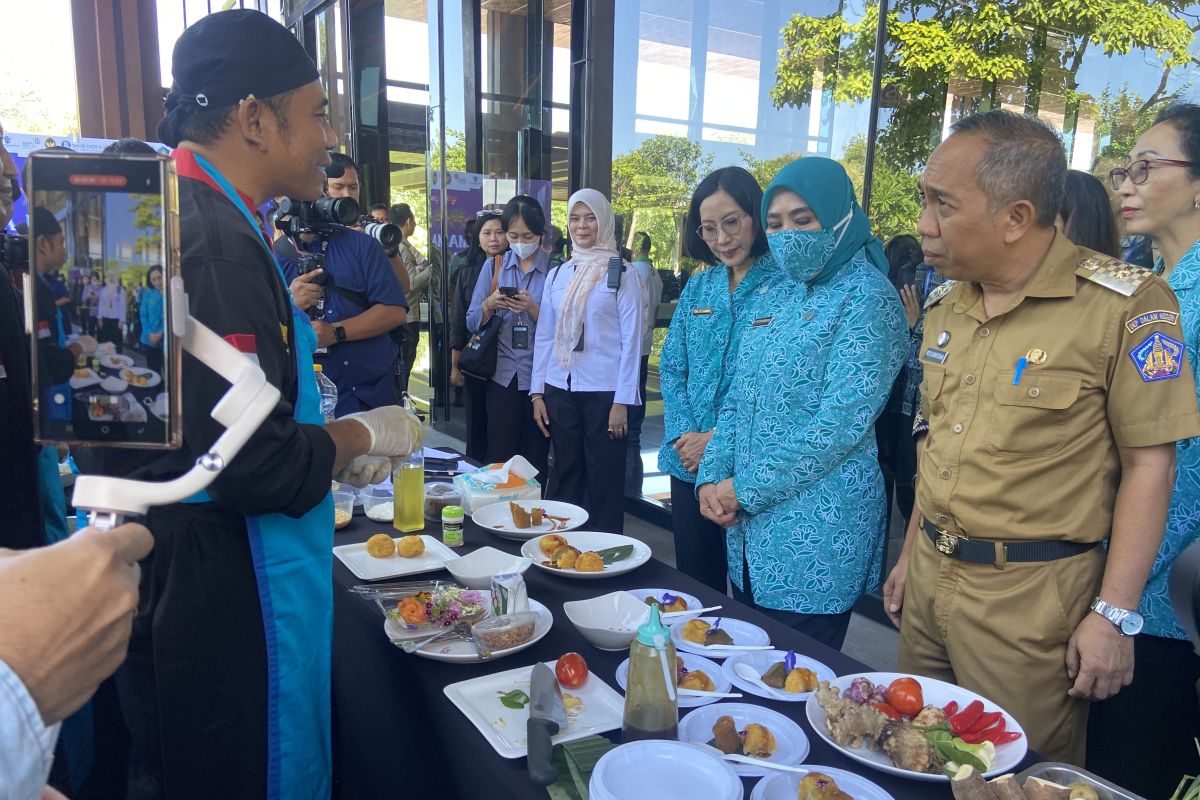 Bali kenalkan manfaat ikan dalam cegah stunting lewat lomba masak