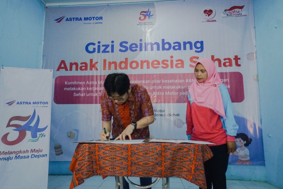 Astra Motor bina posyandu untuk anak Indonesia sehat
