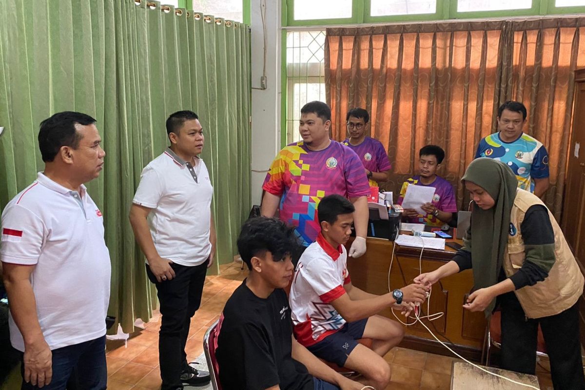408 atlet Sulsel jalani pemeriksaan kesehatan persiapan PON XXI