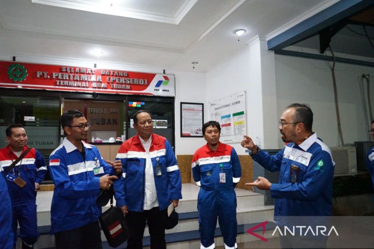 Dirut Pertamina Patra Niaga cek langsung kondisi pipa Tuban