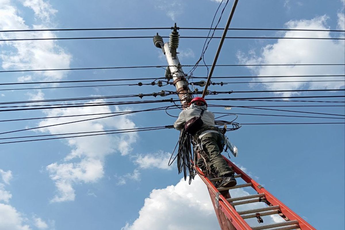 PLN Icon Plus tindaklanjuti laporan closure fiber optic yang terjatuh di Wonogiri