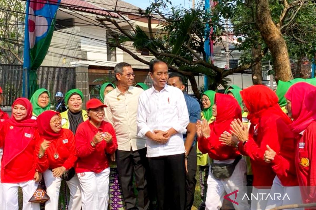 Anak di Posyandu terintegrasi RPTRA Taman Sawo bebas stunting