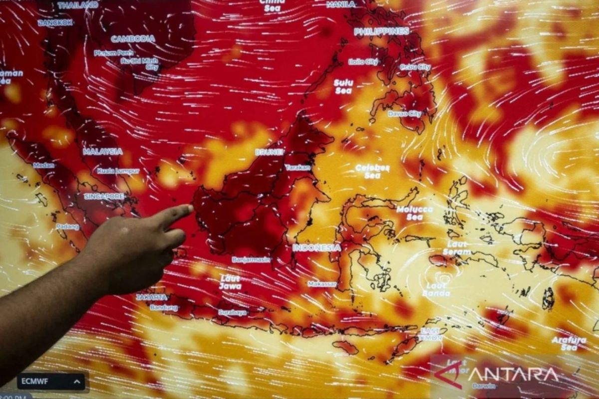 BMKG: Suhu panas maksimum capai 36 celcius sepekan ke depan