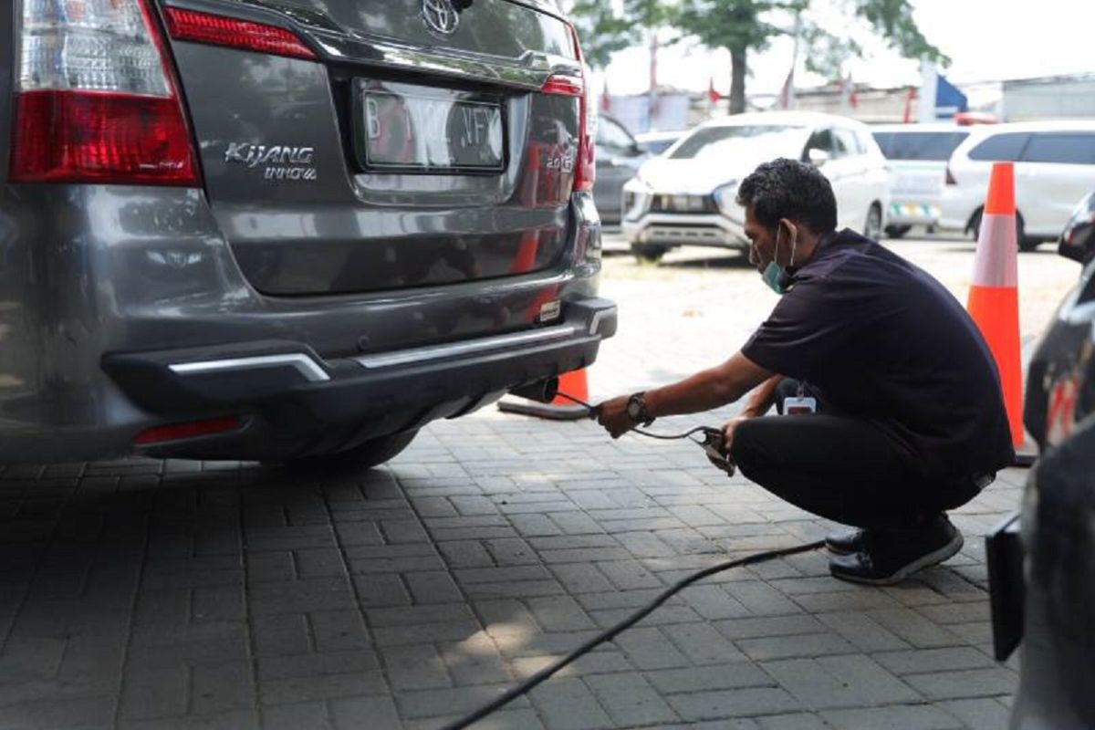 DLH Tangerang targetkan 700 kendaraan di uji emisi gratis per hari
