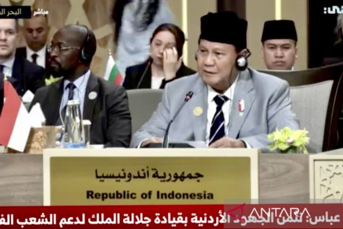 Jordan conference: Indonesia says ready to evacuate patients from Gaza