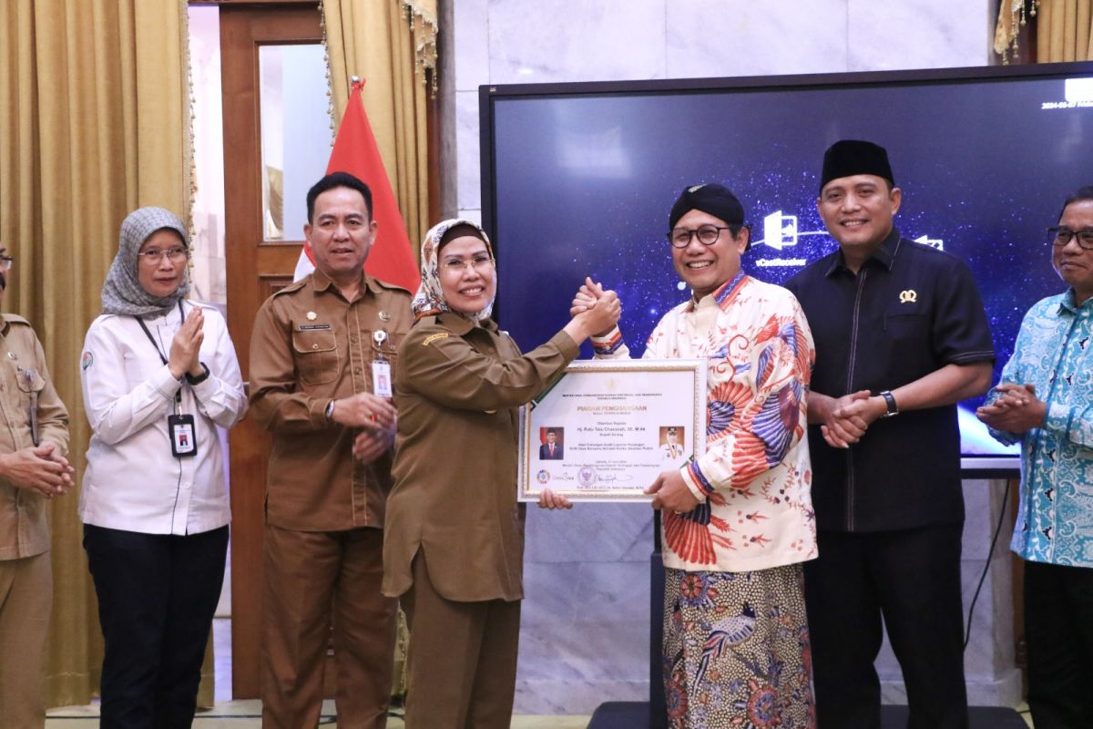 Empat BUMDesma di Kabupaten Serang raih opini WTP