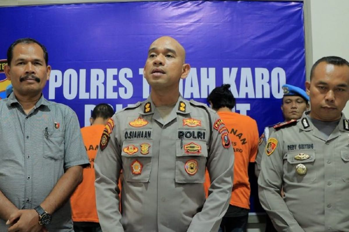 Polisi tangkap tiga pencuri alat pertanian di Karo, ini alat buktinya