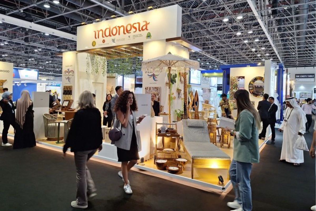 Indonesian furniture worth US$6.11 mln sold at Dubai expo