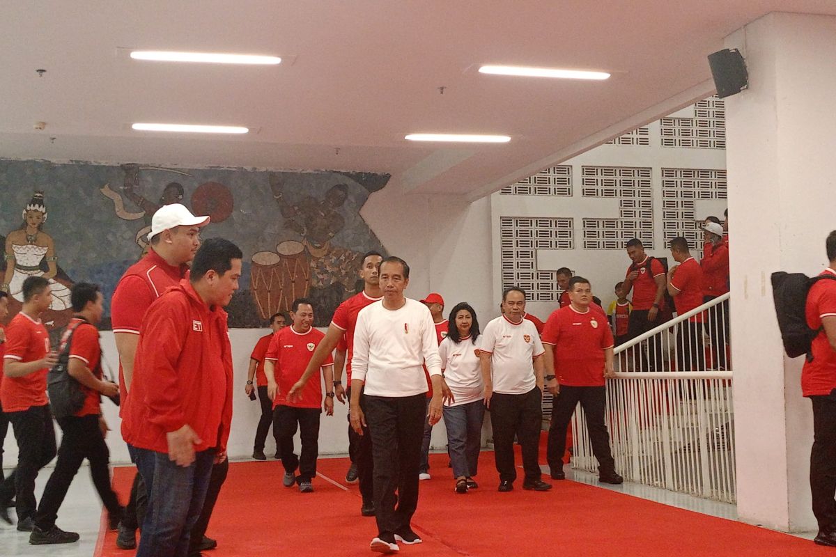 Timnas Indonesia ke putaran ketiga Piala Dunia, Jokowi: Ini sejarah