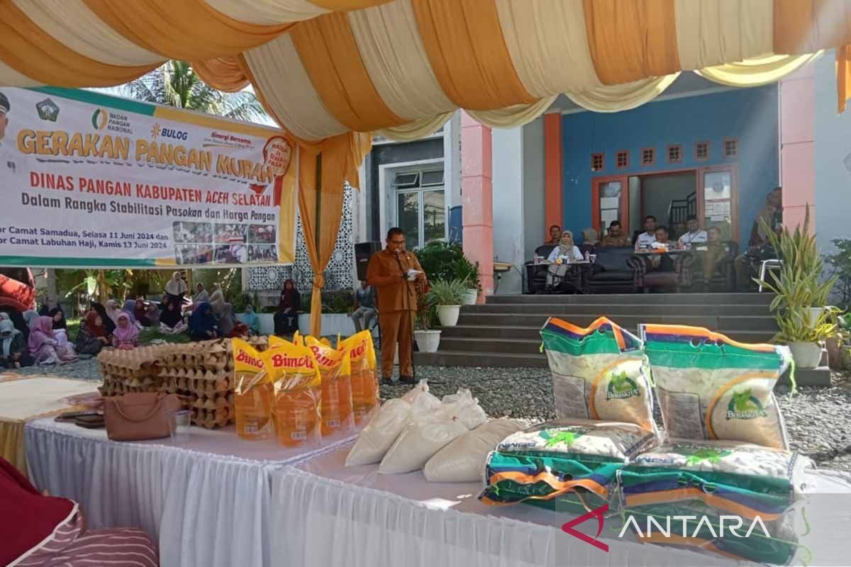 Alasan Pemkab Aceh Selatan gelar pasar pangan murah jelang Idul Adha