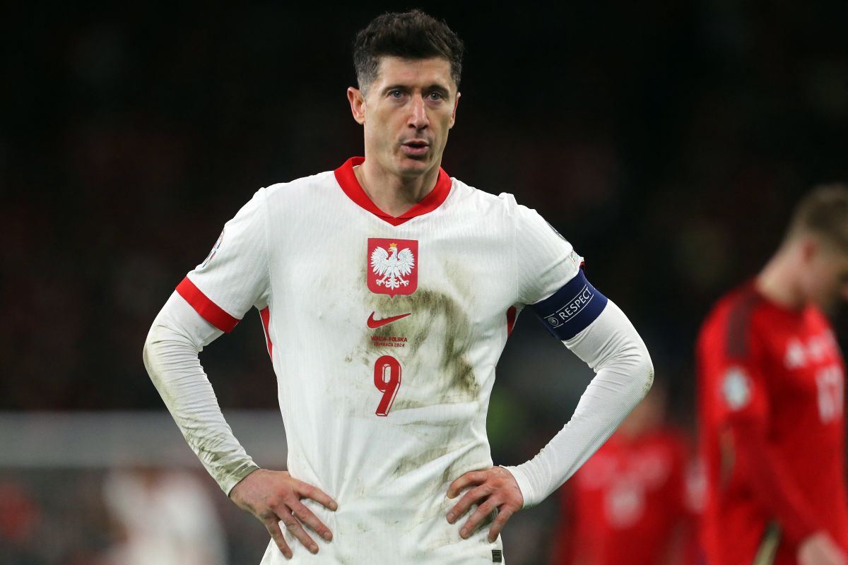 Pemain Lewandowski tak bela Polandia kontra Belanda di Euro 2024