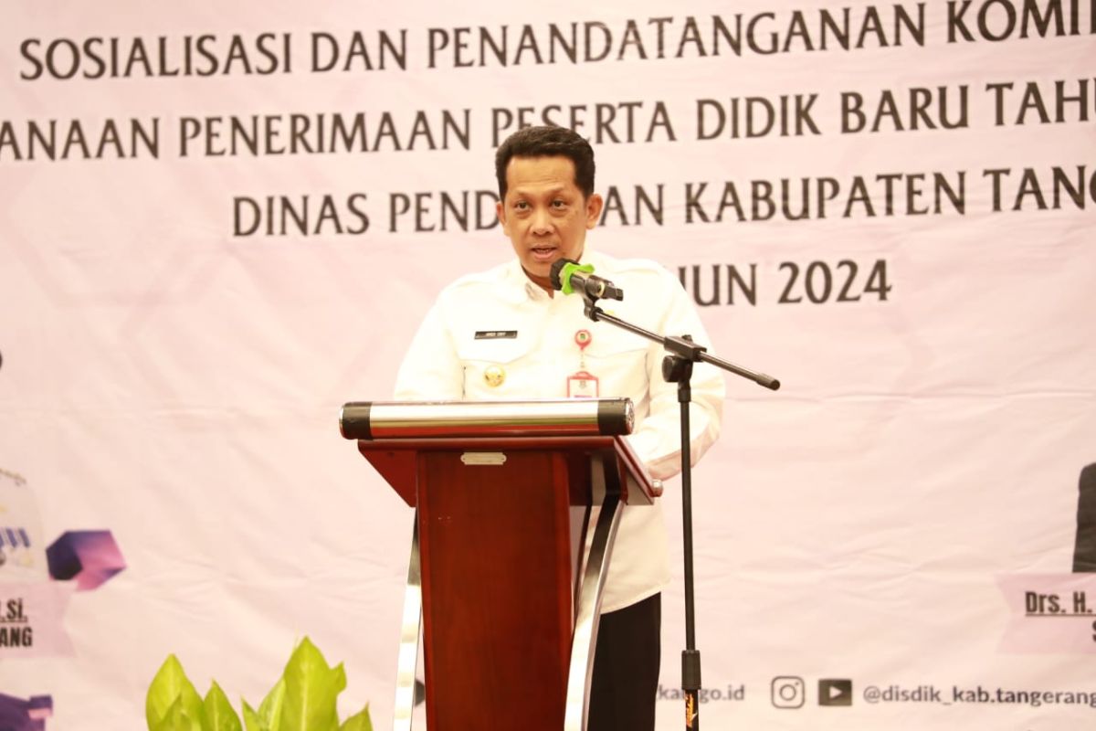 Bupati Tangerang minta PPDB dijalankan objektif dan transparan