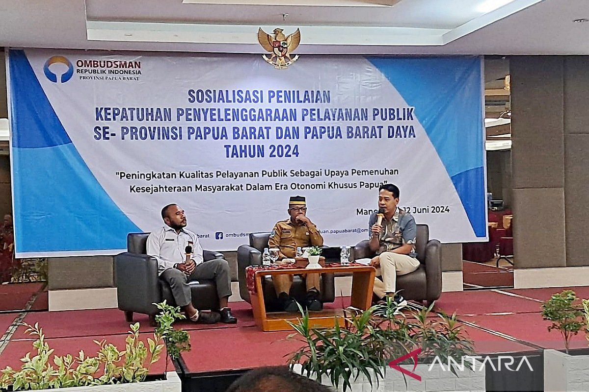 Ombudsman: Kepatuhan pelayanan publik Pemkab Kaimana tertinggi di Papua Barat