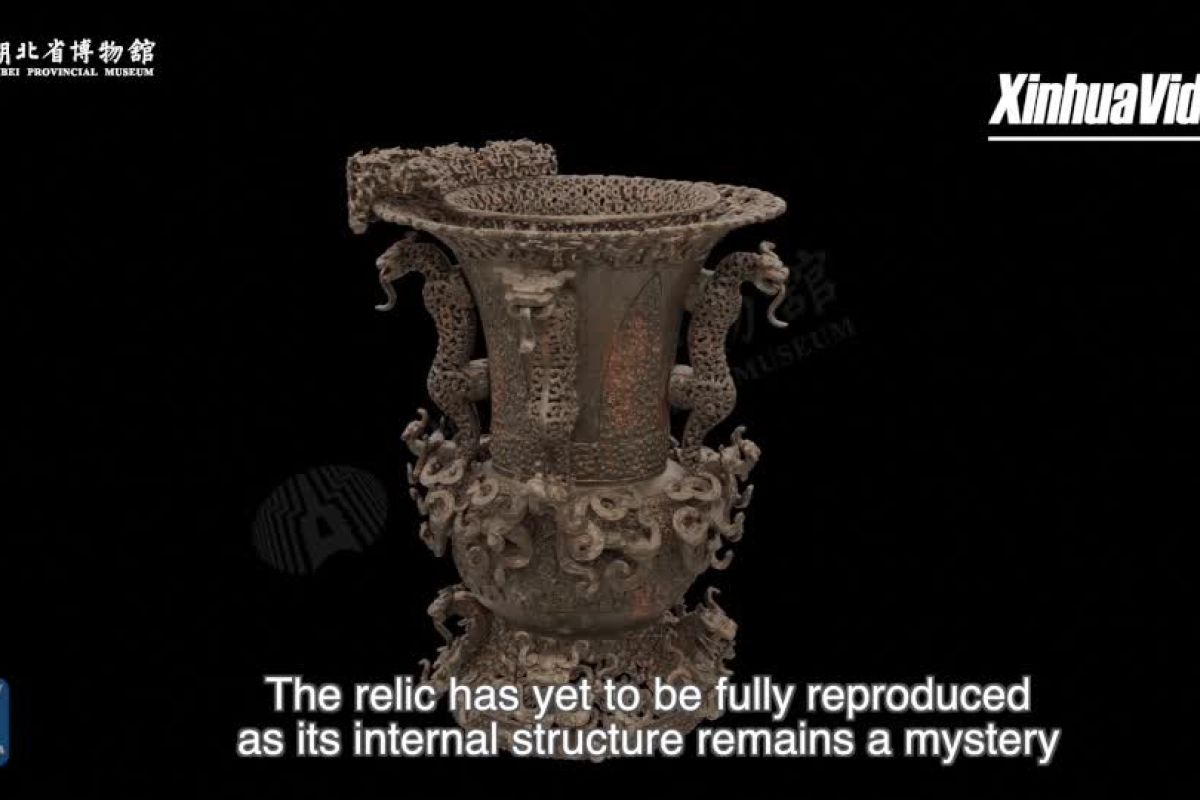 Museum China replikasi secara digital cawan anggur usia ribuan tahun