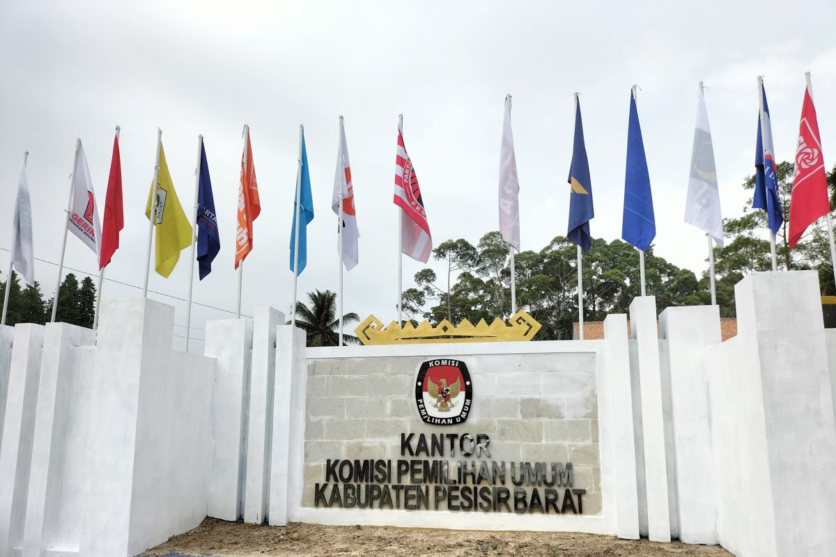 KPU Pesisir Barat Lampung tetapkan 289 TPS Pilkada 2024
