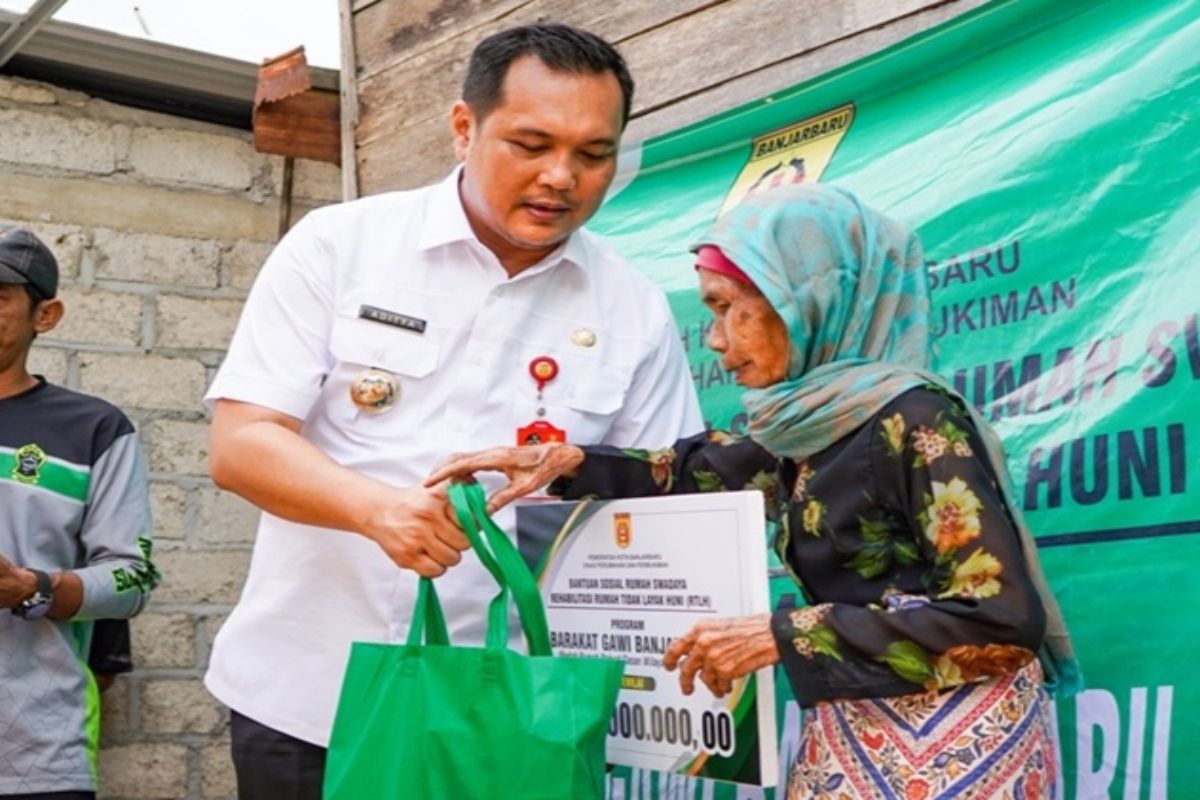Pemkot Banjarbaru realisasikan rehab Rumah Tidak Layak Huni