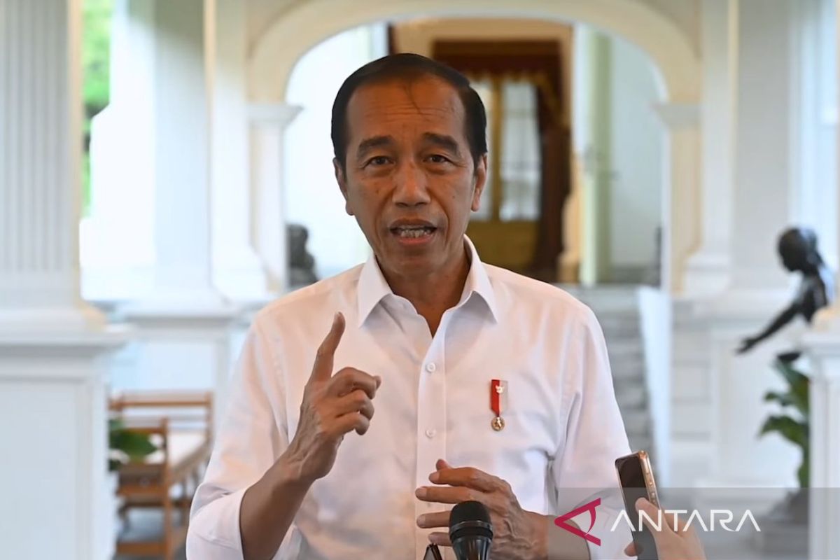 Presiden Jokowi sebut pemerintah serius berantas judi online