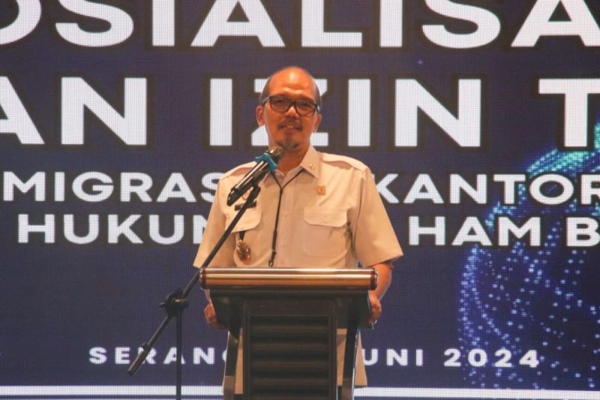 Kemenkumham Banten sosialisasikan Permenkumham Nomor 22 Tahun 2023