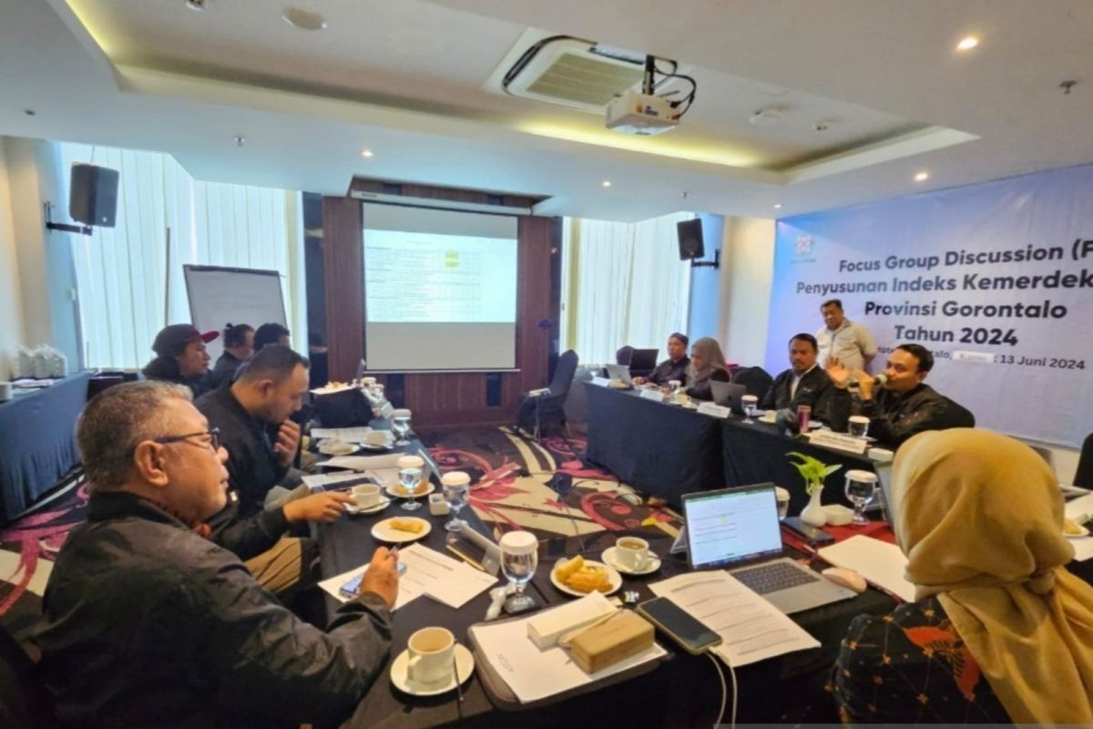 Dewan Pers survei Indeks Kemerdekaan Pers 2024 di Provinsi Gorontalo