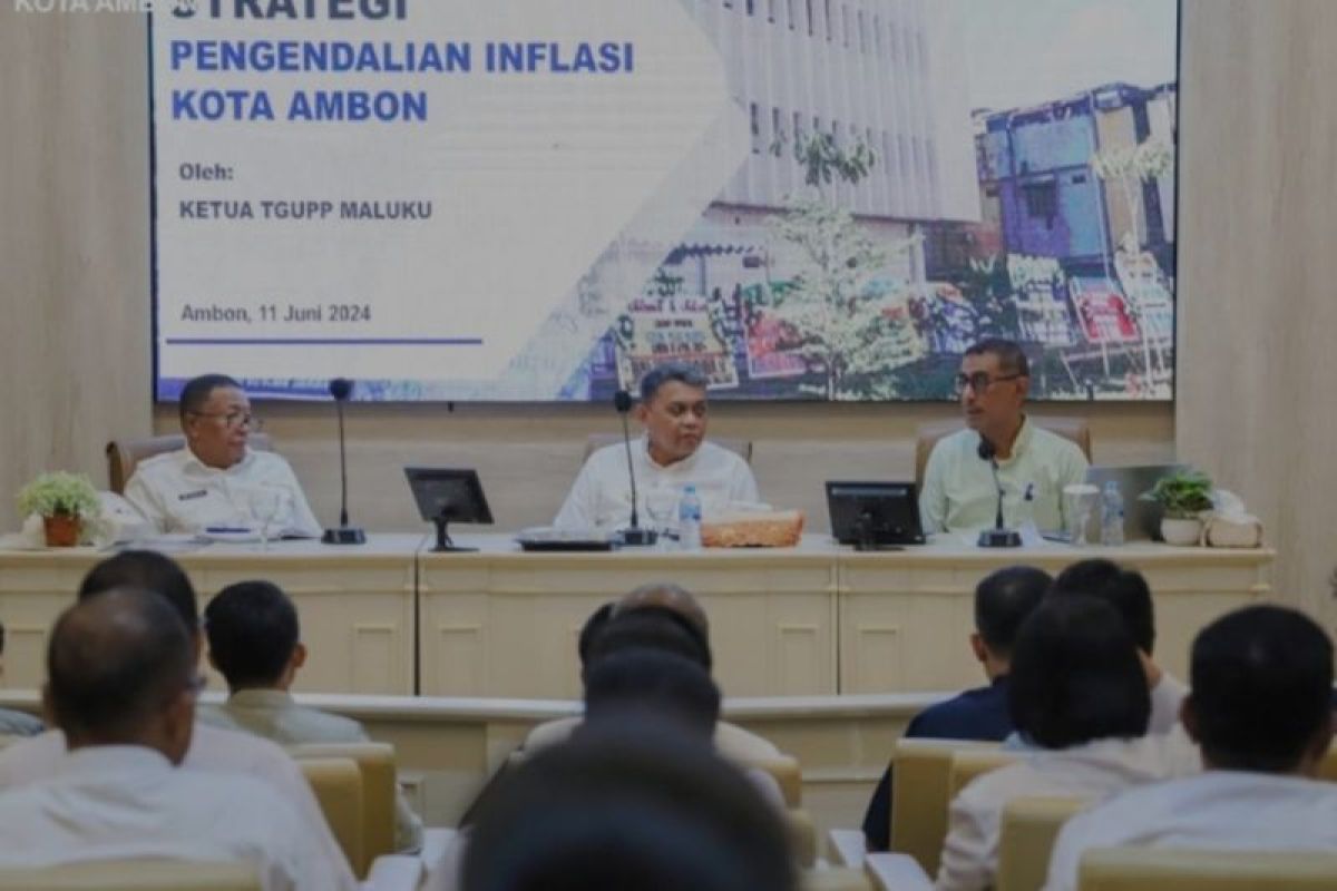TGPP Maluku sampaikan sejumlah rekomendasi upaya tekan inflasi di Ambon
