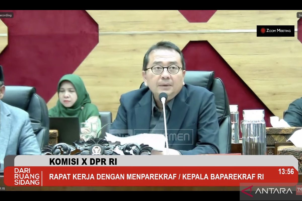 Komisi X DPR Teruskan Usulan Tambahan Anggaran Kemenparekraf Ke Banggar ...