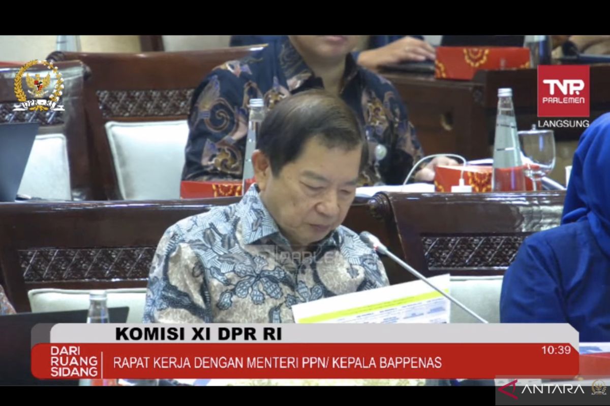 DPR setujui anggaran Kementerian PPN/Bappenas Rp1,97 triliun tahun anggaran 2025
