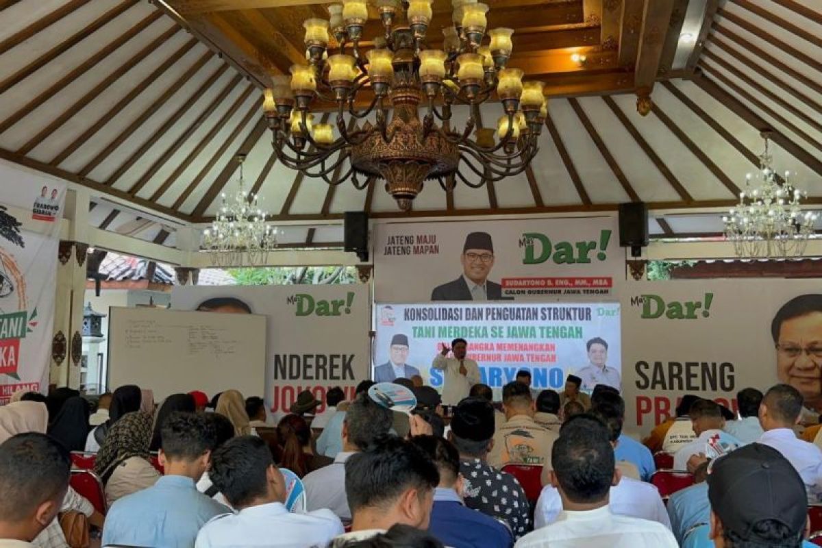 "Tani Merdeka" dukung Sudaryono maju Pilgub Jateng