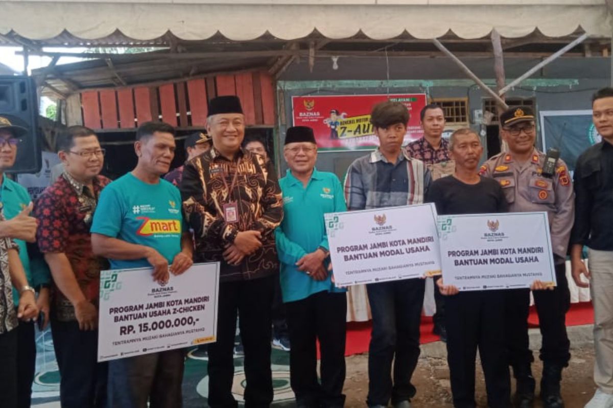 Baznas Jambi beri modal usaha bagi eks pecandu narkoba