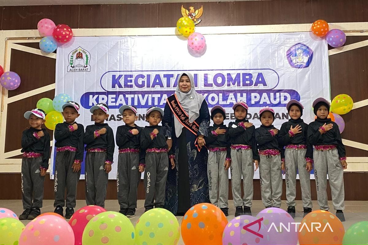 Pemkab Aceh Barat gelar lomba senam bagi anak-anak