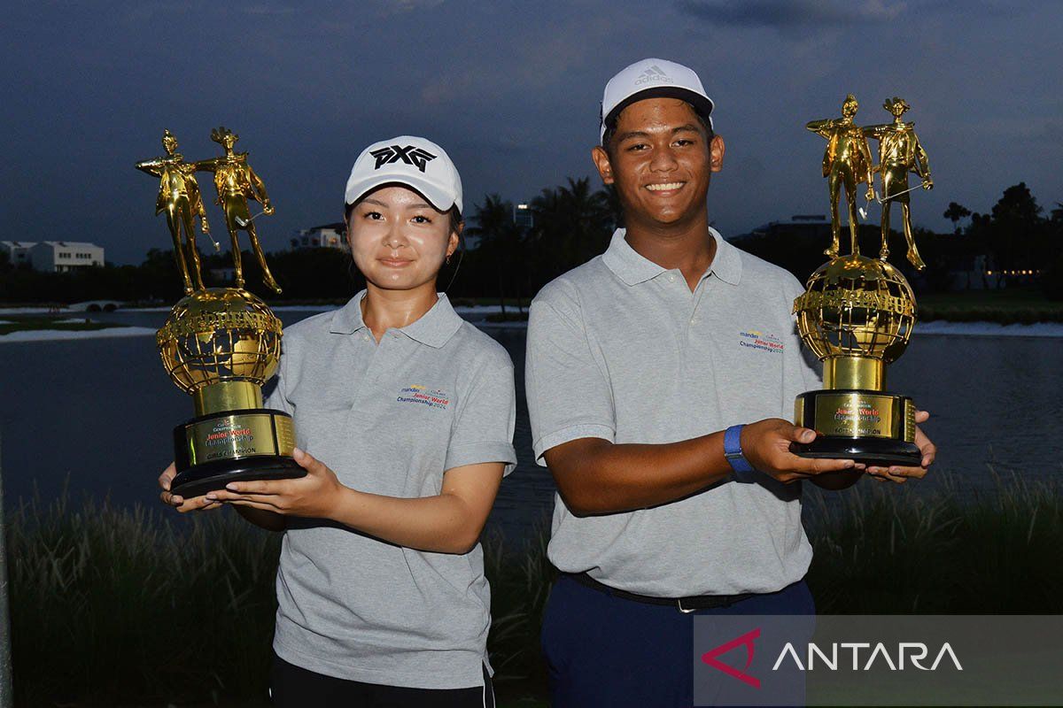 Elaine dan Rayhan juarai turnamen golf junior di Jakarta