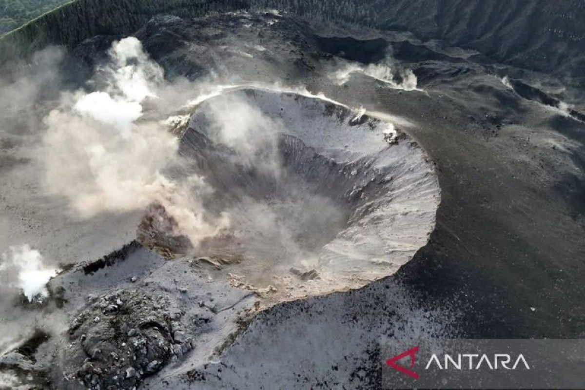 Badan Geologi susun pemodelan lahar Gunung Ibu, antisipasi sebaran