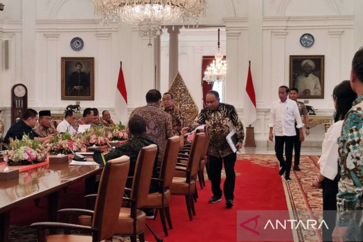 Presiden pimpin rapat terbatas bahas kesiapan PON XXI Aceh-Sumut