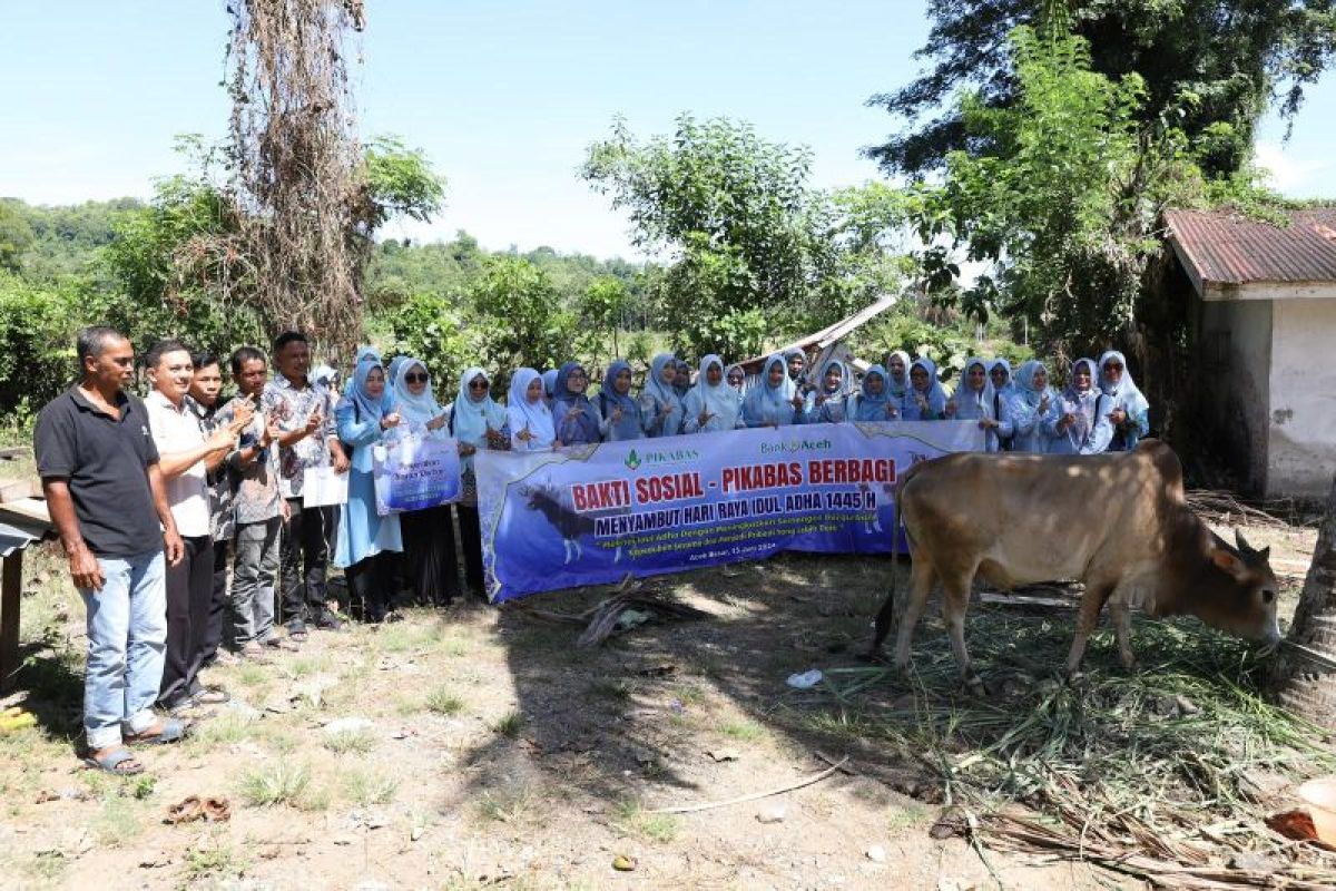 Pikabas bantu hewan kurban untuk masyarakat Aceh Besar