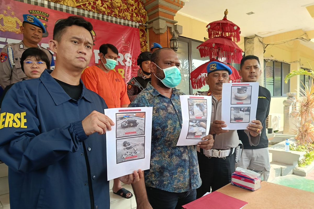 Polisi sebut gudang LPG di Bali yang terbakar tidak layak simpan gas