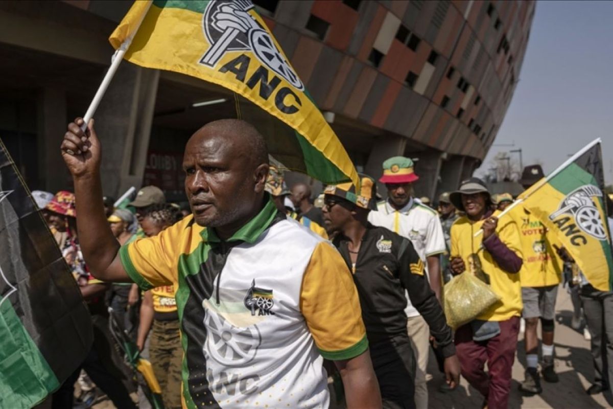 Cyril Ramaphosa, pemimpin partai ANC terpilih kembali sebagai presiden Afrika Selatan