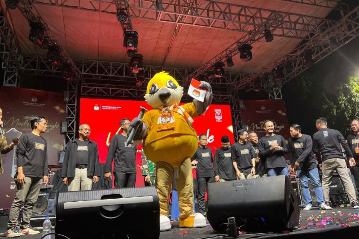 KPU Sleman meluncurkan maskot dan jingle Pilkada 2024