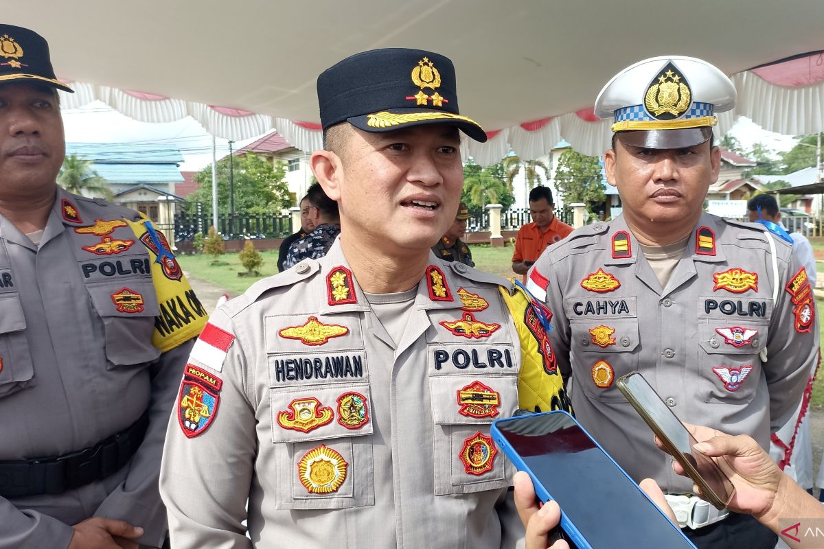 Polres Kapuas Hulu menurunkan 211 personel pengamanan Idul Adha 1445 H