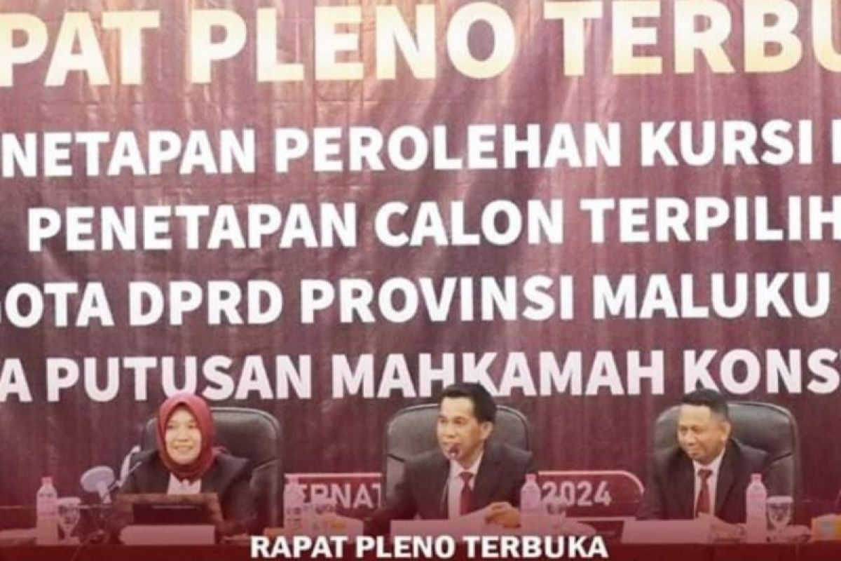 Partai Golkar peraih kursi terbanyak di DPRD  Malut