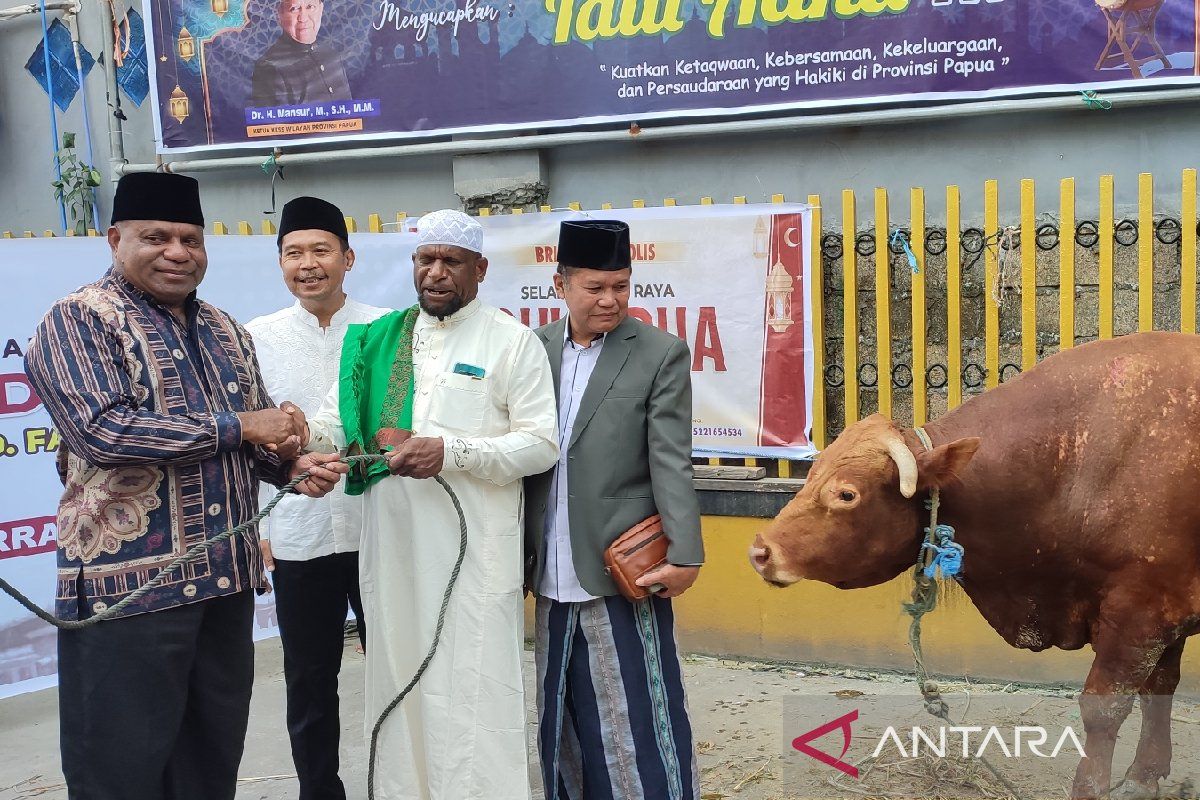 Kapolda Papua: Pelaksanaan shalat Idul Adha berlangsung aman