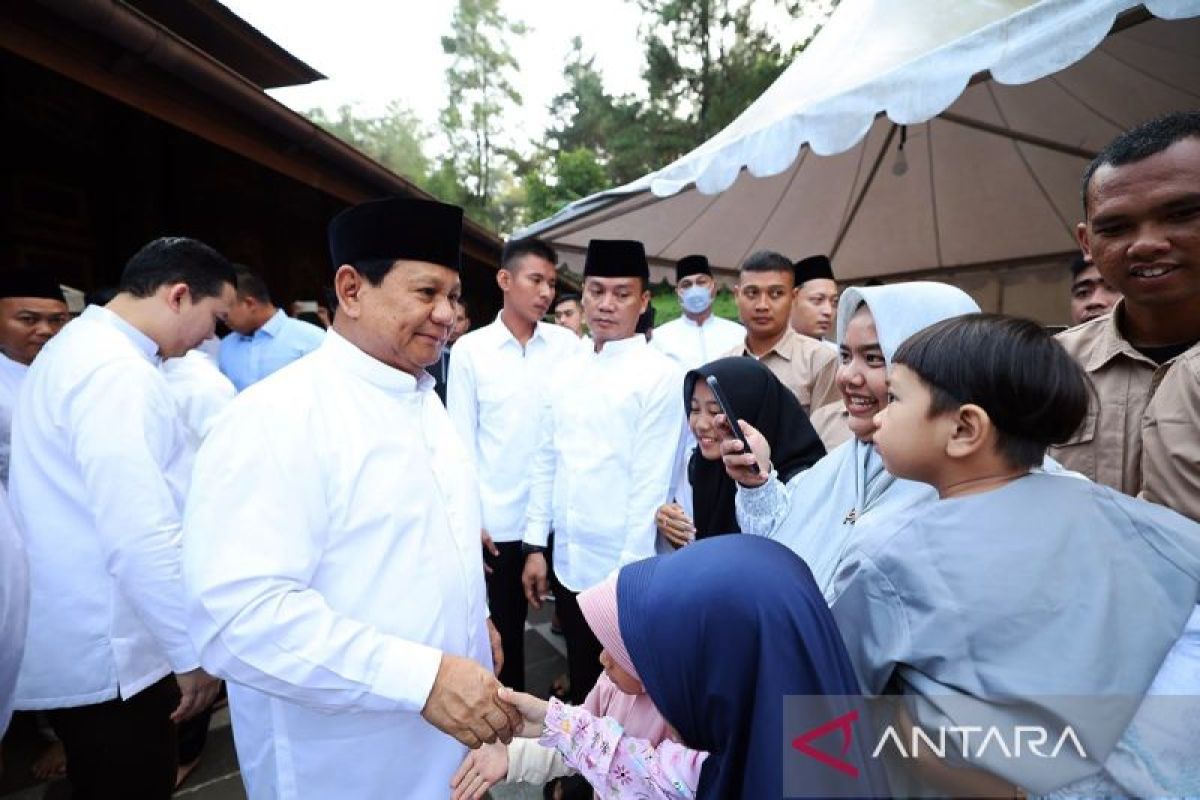 Prabowo Subianto berkurban 145 ekor sapi