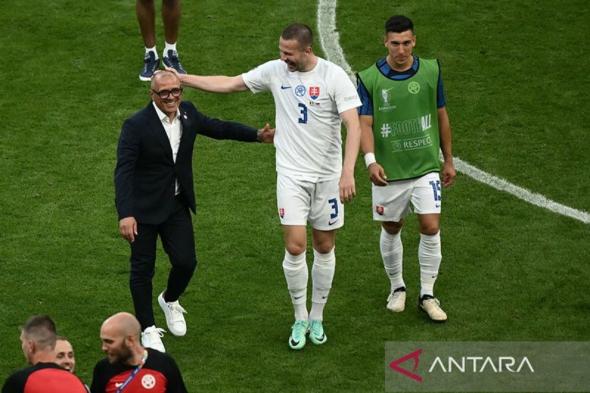 Piala Eropa 2024 - Kemenangan Slovakia atas Belgia beri harapan untuk tim kecil
